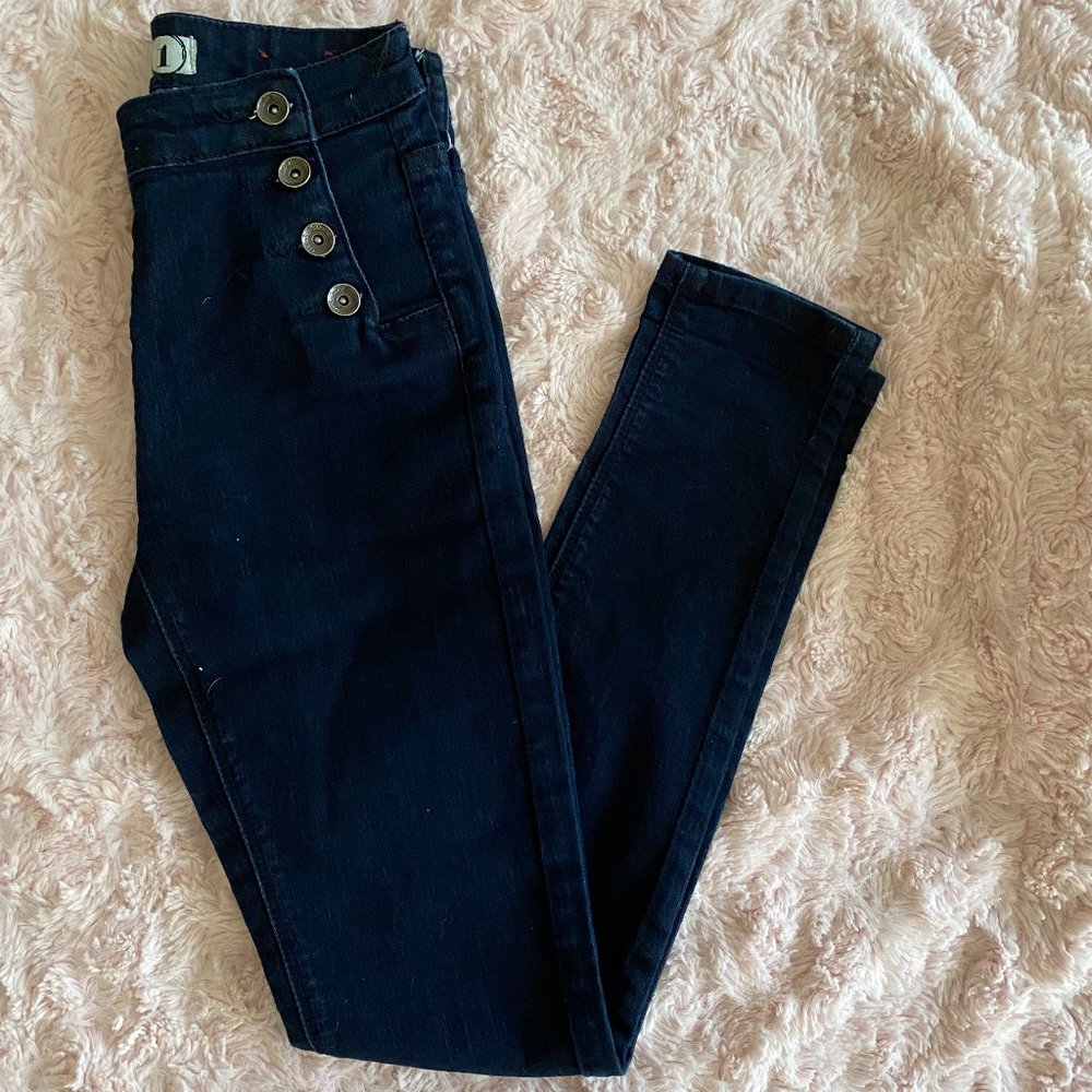 Zanadi  buttoned jeans for woman size 1